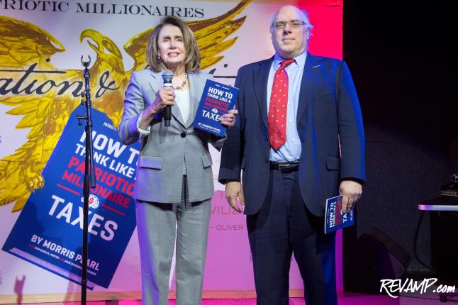 Nancy Pelosi Headlines 'Patriotic Millionaires' Party For Tax Day